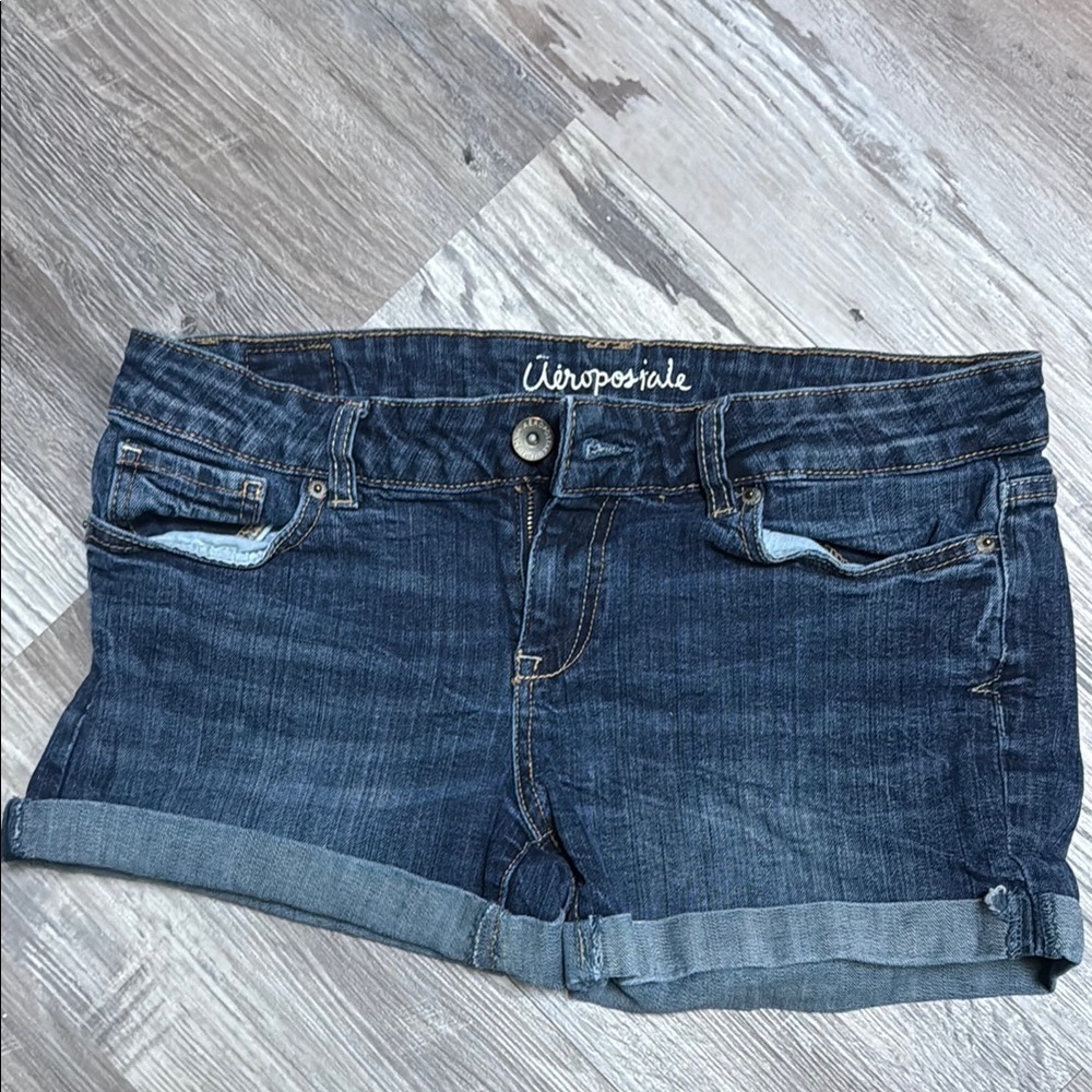 Aeropostale Women's Boyfriend Denim Shorts Size 8
